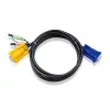 ATEN 2L5203A KVM laidas, juodas, 3 m