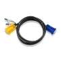 ATEN 2L5203A KVM laidas, juodas, 3 m