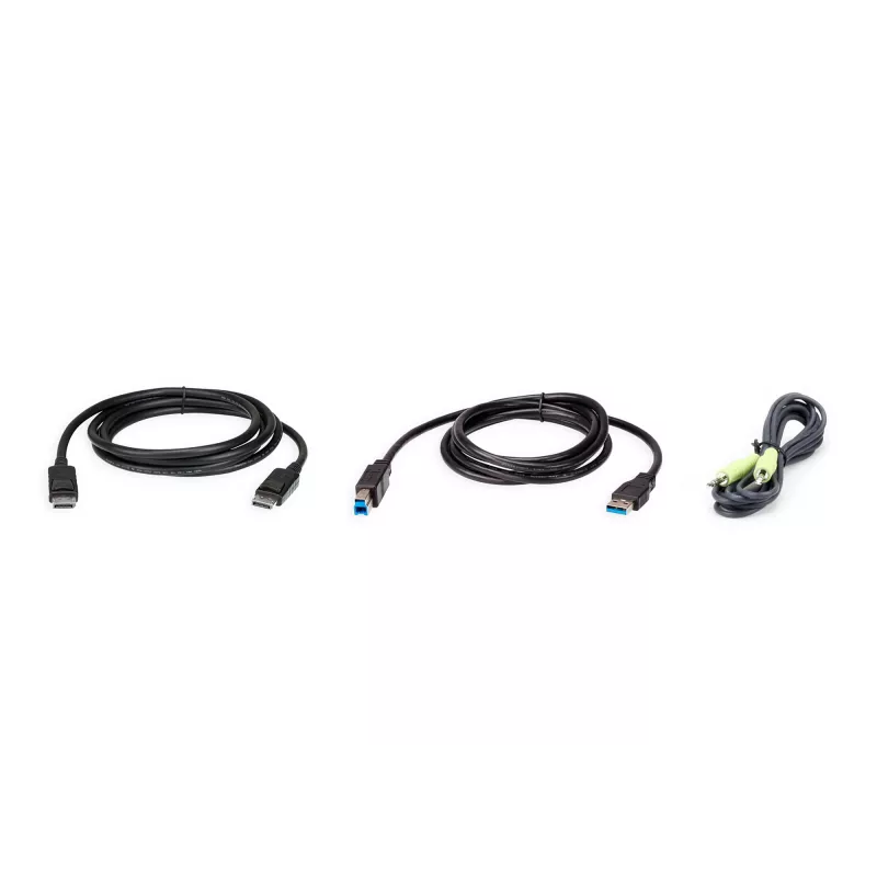 KVM kabelis ATEN 2L-7D02UDPX3 1.8m USB DisplayPort
