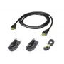 ATEN HDMI apsaugotas KVM; 1,8 M USB HDMI
