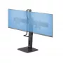 StarTech.com skersinio dvigubo monitoriaus stovo stalo laikiklis dviem 27 colių ekranams, VESA tvirtinimas 75x75/100x100, aukščio reguliavimas be įrankių, iki 6 kg vienam ekranui