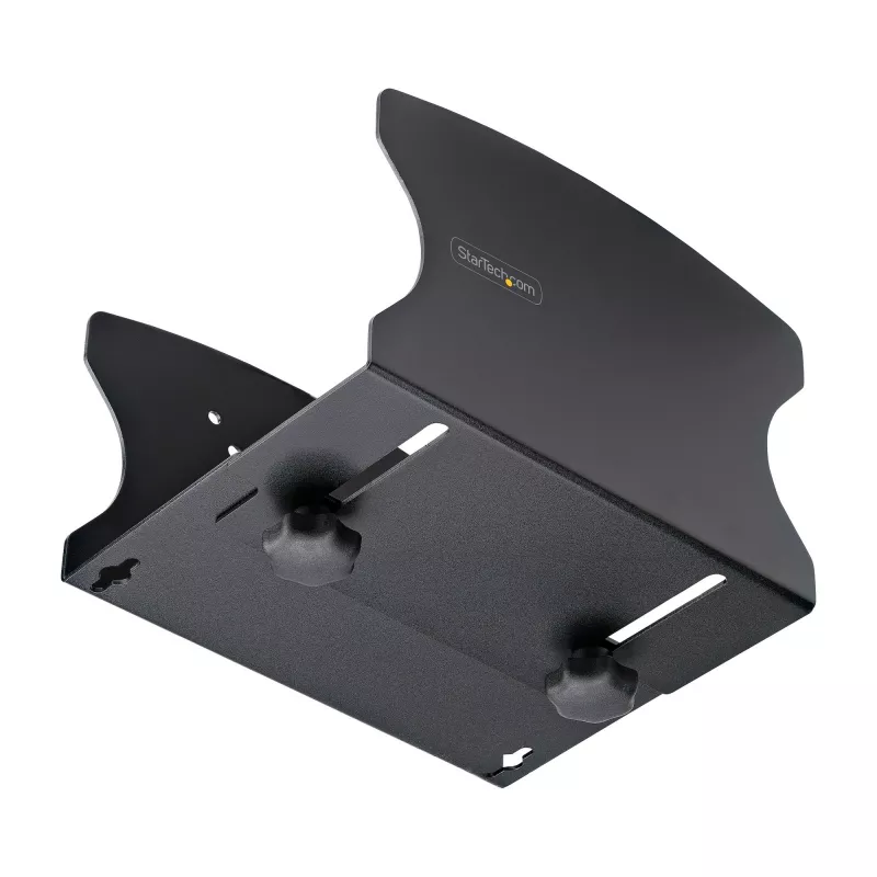 StarTech.com kompiuterio korpuso sieninis laikiklis, skirtas staliniams kompiuteriams iki 18 kg (40 svarų), įrankių nereikalaujantis reguliavimas 50–200 mm (1,9–7,8 colio), tvirtas sieninis laikiklis / laikiklis kompiuterio korpusui / bokštui