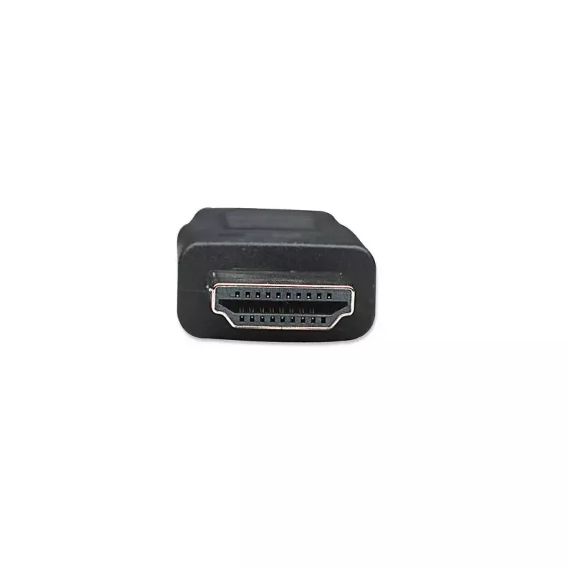 Manhattan HDMI laidas, 1080p@60Hz (didelės spartos), 7,5 m, kištukas-kištukas, juodas, pilnai ekranuotas, auksu dengti kontaktai, garantija visam naudojimo laikotarpiui