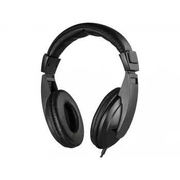 Sandberg Saver MiniJack Headphone Large, laidinės, skambučiai/muzika, 20–20000 Hz, 270 g, ausinės, juodos
