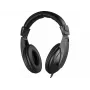 Sandberg Saver MiniJack Headphone Large, laidinės, skambučiai/muzika, 20–20000 Hz, 270 g, ausinės, juodos