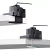 “StarTech.com” trijų monitorių stalinis laikiklis iki trijų 27 inch ekranų, VESA 75x75/100x100, rankenėlių nereikalaujantis rankų reguliavimas, C formos spaustukas / kiauryminis tvirtinimas, spyruoklinės rankos