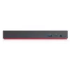 Lenovo 40AN0135EU nešiojamojo kompiuterio dokas / prievadų atkartotuvas Laidinis Thunderbolt 3 Juoda, Raudona