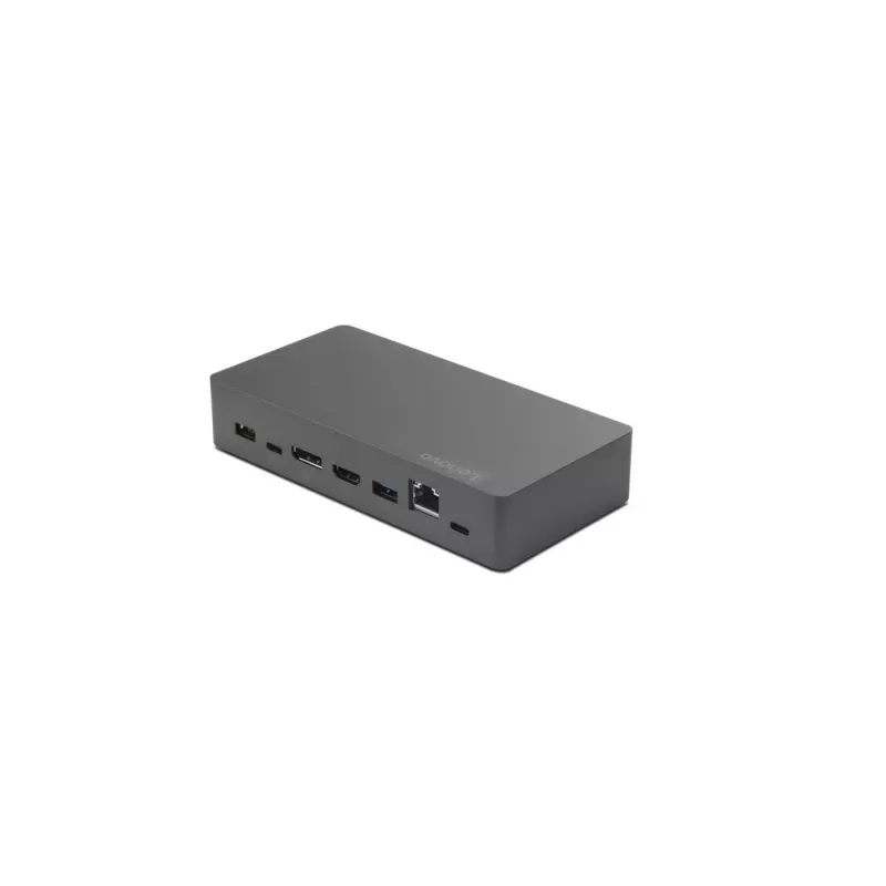 Lenovo Thunderbolt 3 Essential Dock pilkas