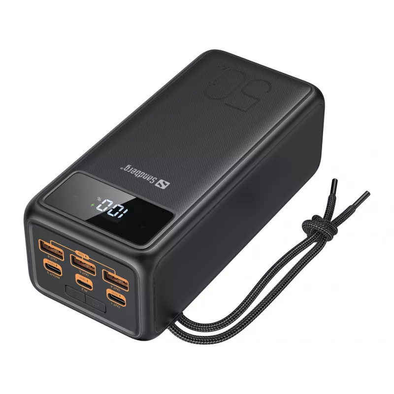 Nešiojama išorinė baterija Sandberg USB-C PD 130W 50000mAh