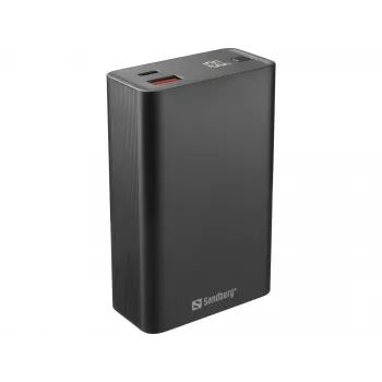 Nešiojamoji išorinė baterija Sandberg Travel Powerbank 20000 PD65W, 20000 mAh