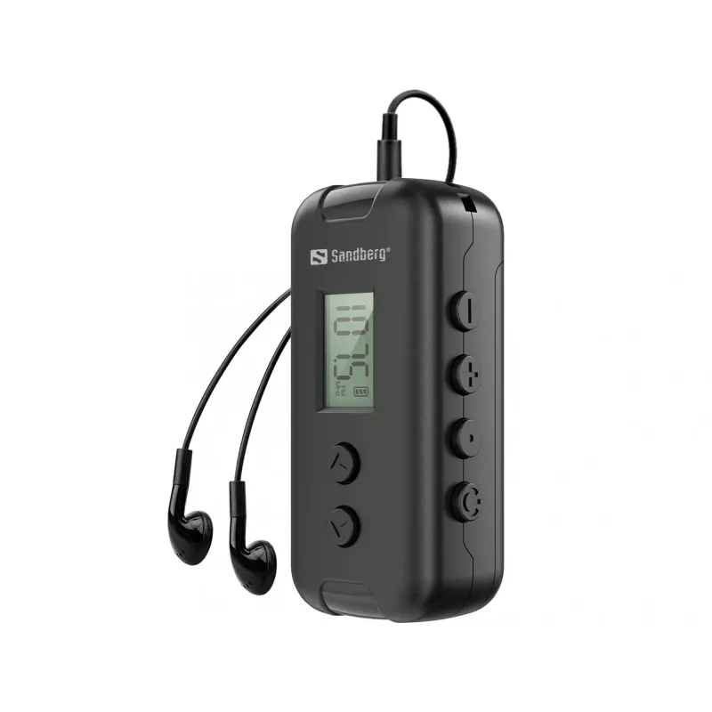 Nešiojamasis radijas Sandberg 421-00 FM 76–109 MHz juodas