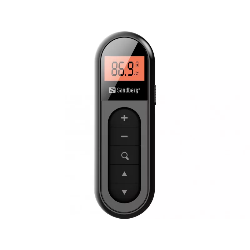 Nešiojamasis radijas Sandberg Pocket Radio FM Recharge FM 76-108 MHz