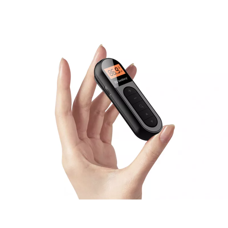 Nešiojamasis radijas Sandberg Pocket Radio FM Recharge FM 76-108 MHz
