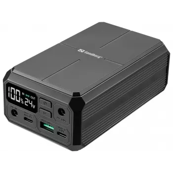 Nešiojama išorinė baterija Sandberg Laptop Powerbank 27000 PD100W, 27000 mAh