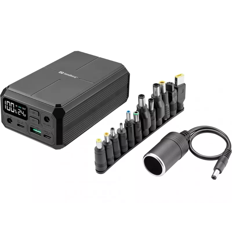 Nešiojama išorinė baterija Sandberg Laptop Powerbank 27000 PD100W, 27000 mAh