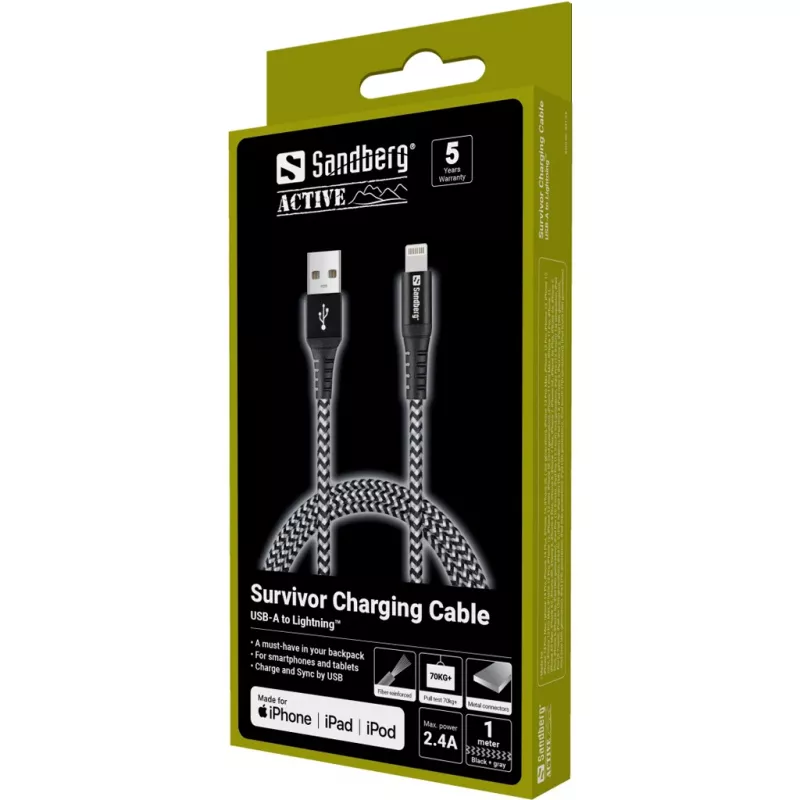 Sandberg Survivor Lightning laidas 1M