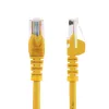 StarTech.com Cat5e eterneto komutacinis kabelis su nesusipinančiais RJ45 kištukais – 10 m, geltonas