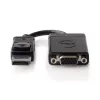 Vaizdo kabelio adapteris DELL 492-11715 DisplayPort į VGA juodas