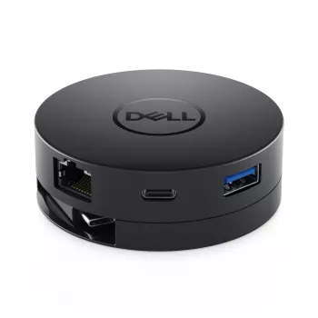 DELL DA300 laidinis USB 3.2 Gen 2 (3.1 Gen 2) Type-C juodas