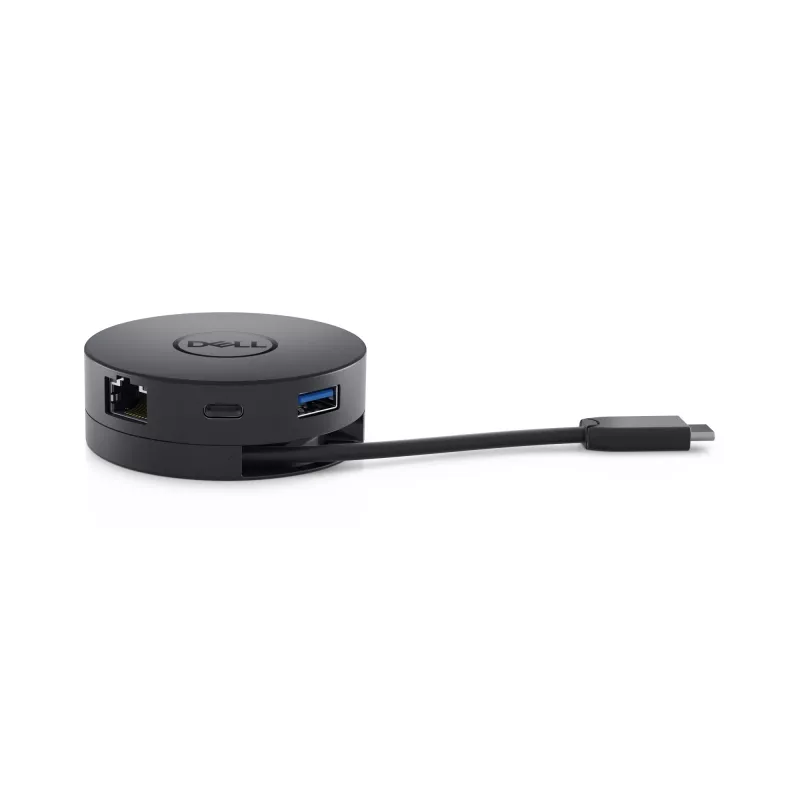 DELL DA300 laidinis USB 3.2 Gen 2 (3.1 Gen 2) Type-C juodas