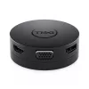 DELL DA300 laidinis USB 3.2 Gen 2 (3.1 Gen 2) Type-C juodas