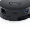 DELL DA300 laidinis USB 3.2 Gen 2 (3.1 Gen 2) Type-C juodas