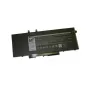 BTI atsarginė 4 celių nešiojamojo kompiuterio baterija, skirta Dell Precision/Latitude serijoms — 7,6 V 68 Wh (8500 mAh), ličio polimerų, juoda