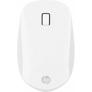 HP 410 plonas White Bluetooth pelė, abiem rankoms tinkama, Bluetooth, 1200 DPI, balta