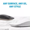 HP 410 plonas White Bluetooth pelė, abiem rankoms tinkama, Bluetooth, 1200 DPI, balta