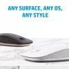 HP 410 plonas White Bluetooth pelė, abiem rankoms tinkama, Bluetooth, 1200 DPI, balta