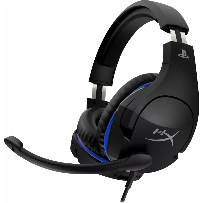 HyperX Cloud Stinger - Žaidimų ausinės - PS5-PS4 (juoda-mėlyna)