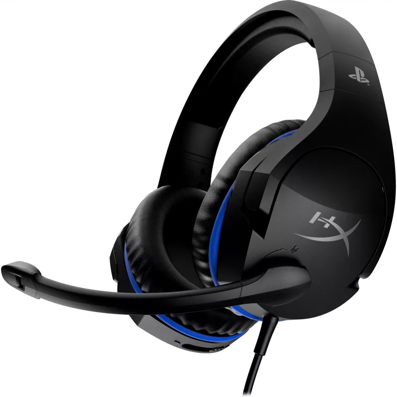 HyperX Cloud Stinger - Žaidimų ausinės - PS5-PS4 (juoda-mėlyna)