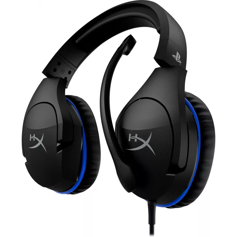 HyperX Cloud Stinger - Žaidimų ausinės - PS5-PS4 (juoda-mėlyna)