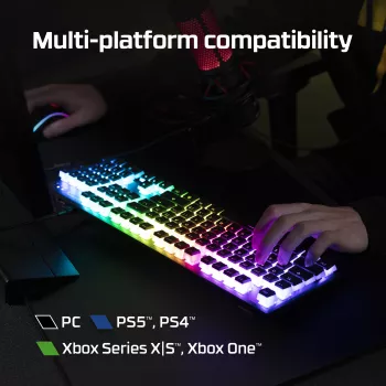 HyperX Alloy Origins Core – mechaninė žaidimų klaviatūra – HX Red (DE išdėstymas)