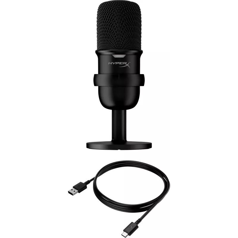 HyperX SoloCast - USB mikrofonas (juodas)