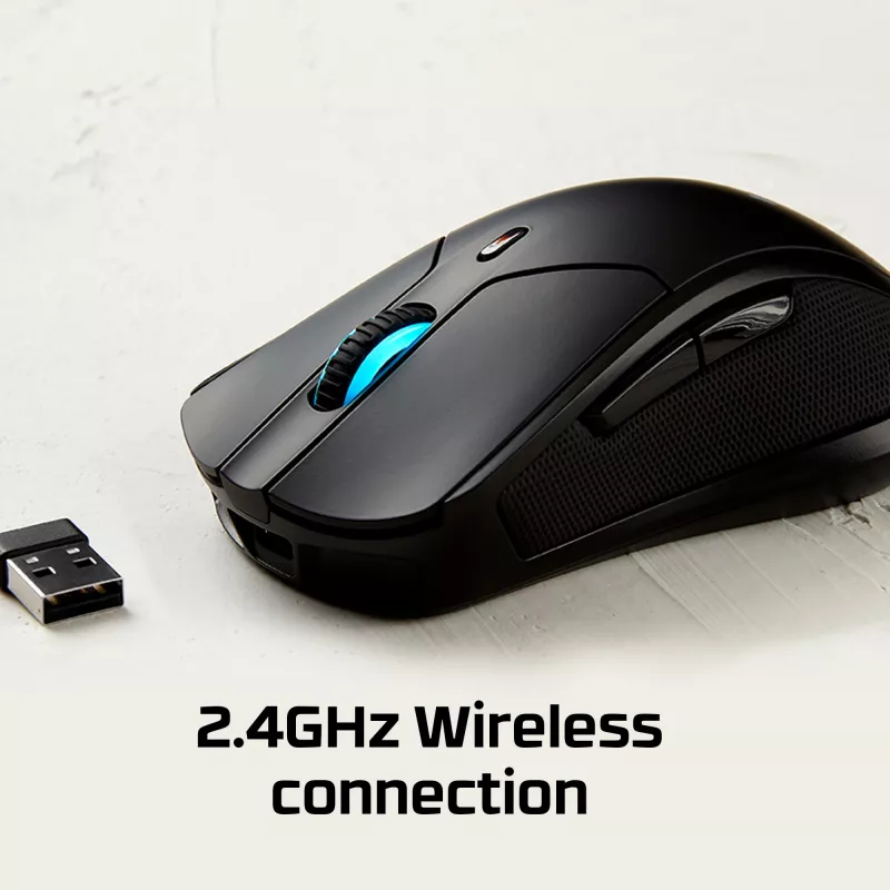 HyperX Pulsefire Dart - belaidė žaidimų pelė (juoda)