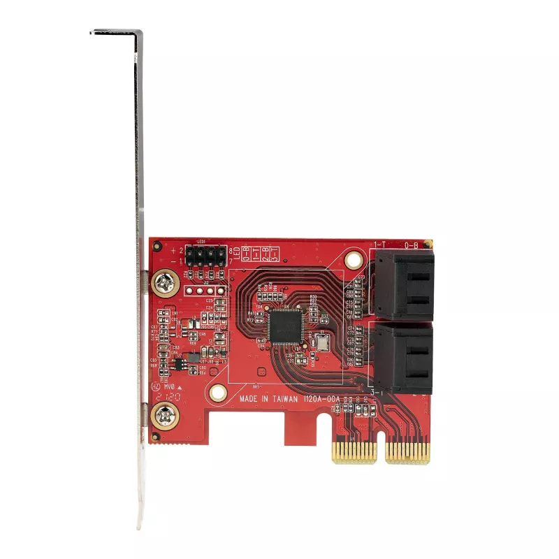 StarTech.com SATA PCIe kortelė - 4 prievadų PCIe SATA išplėtimo kortelė - 6Gbps - žemo profilio laikiklis - sumontuotos SATA jungtys - ASM1164 Non-Raid - PCI Express į SATA keitiklis
