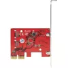 StarTech.com SATA PCIe kortelė - 4 prievadų PCIe SATA išplėtimo kortelė - 6Gbps - žemo profilio laikiklis - sumontuotos SATA jungtys - ASM1164 Non-Raid - PCI Express į SATA keitiklis