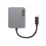 Lenovo 4X91A30366 nešiojamojo kompiuterio dokas / prievadų replikatorius laidinis USB 2.0 Type-C pilkas