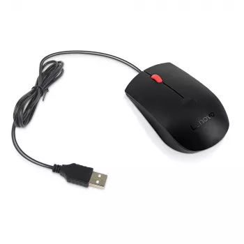 Lenovo 4Y51M03357 pelė Biuro Abiem rankoms tinkama USB Type-A Optinė 1600 DPI