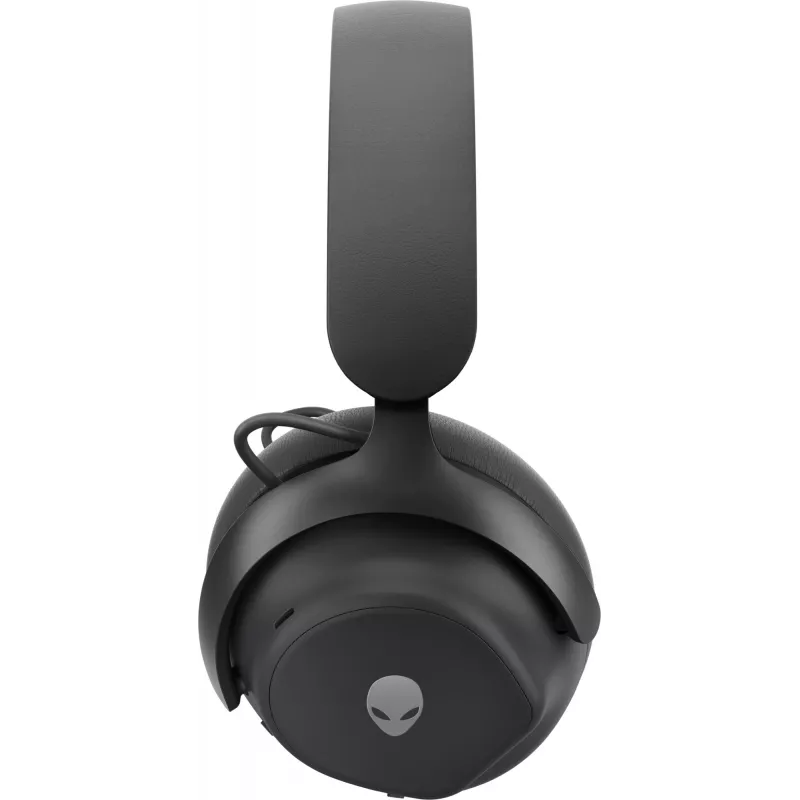 Ausinės / ausinių rinkinys Alienware PRO-HS-G-DEAM, laidinės ir belaidės, antgalvinės, žaidimams, USB Type-C, Bluetooth, juodos