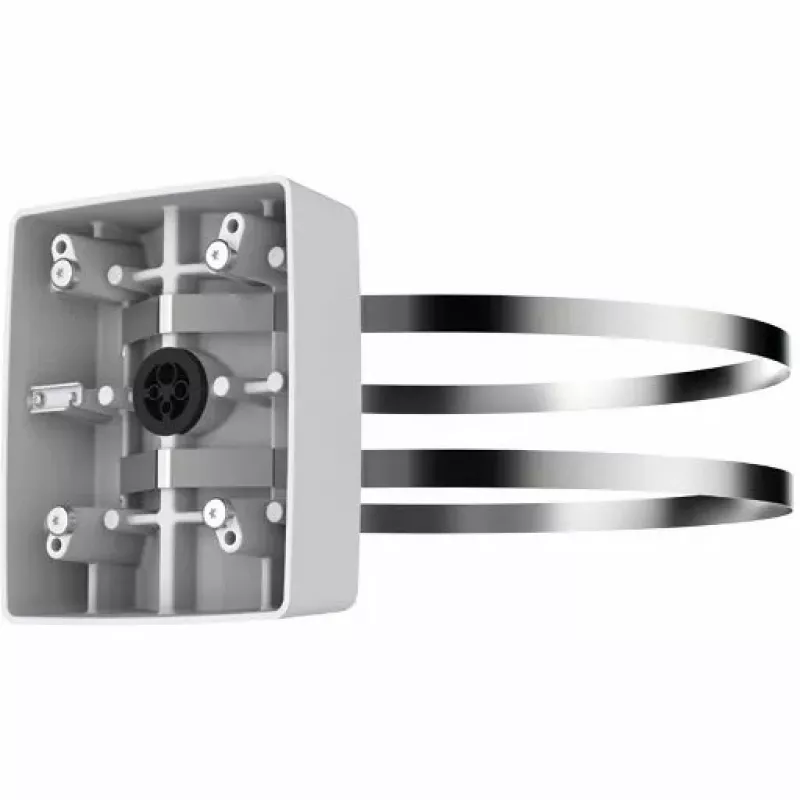 Wall Mount Enclosure AXIS T91A57, Pilka, 190×67×214 mm, 30 kg capacity, IK10 certified