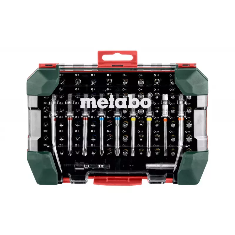 Sraigtų antgalių rinkinys Metabo Bit box SP 69 vnt.