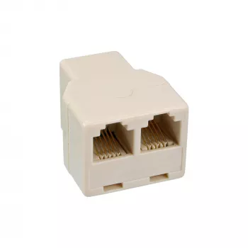 InLine modulinis skirstytuvas 1x RJ12 moteriška / 2x RJ12 moteriška 69999B