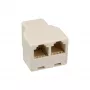 InLine modulinis skirstytuvas 1x RJ12 moteriška / 2x RJ12 moteriška 69999B