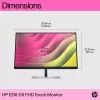 Monitorius HP E24t G5 23,8 col. liečiamasis Full HD LCD 1920x1080