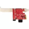 StarTech.com SATA PCIe kortelė – 6 prievadų PCIe SATA išplėtimo kortelė – 6Gbps – žemo / pilno profilio – sudėtinės SATA jungtys – ASM1166 be RAID – PCI Express į SATA keitiklis