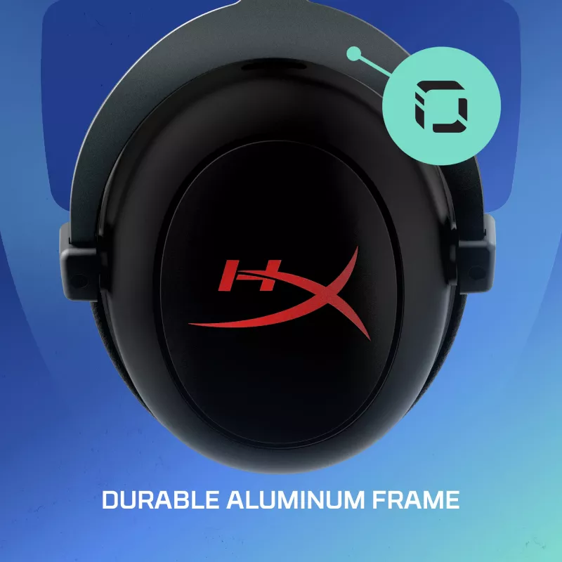 HyperX Cloud II Core belaidės žaidimų ausinės