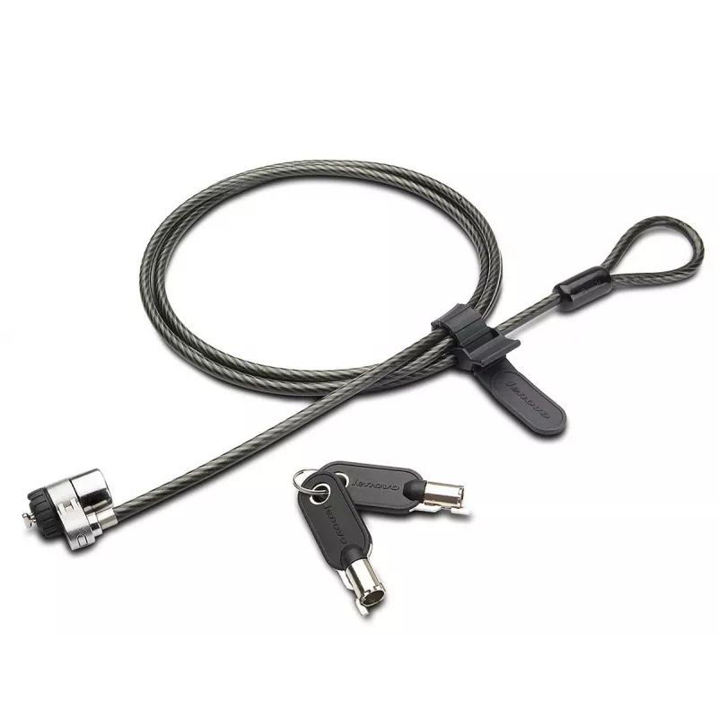Lenovo Kensington MicroSaver apsauginis kabelio užraktas Juoda 1,8 m
