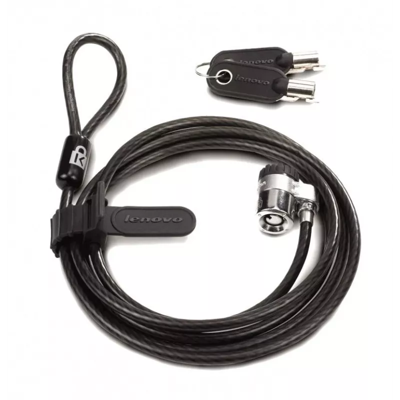 Lenovo Kensington MicroSaver apsauginis kabelio užraktas Juoda 1,8 m